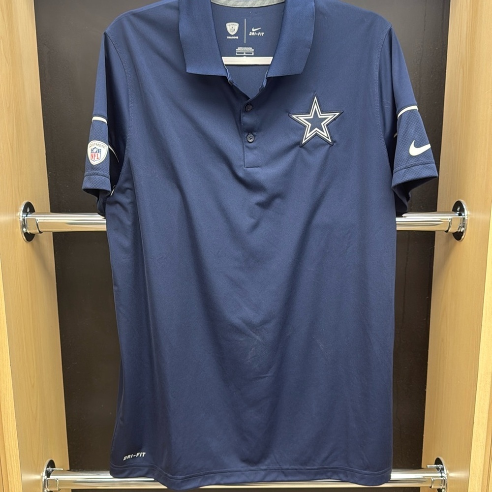 Nike Dri-Fit Dallas Cowboys Polo Size L